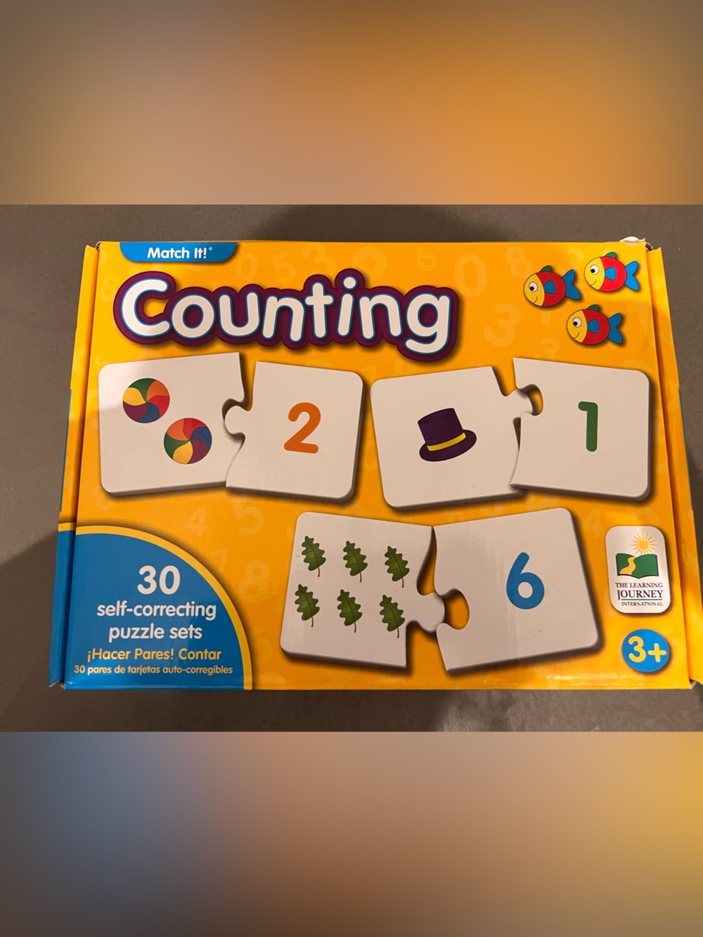 The Learning Journey self correcting 30 piece Counting Puzzle Set - ages 3+